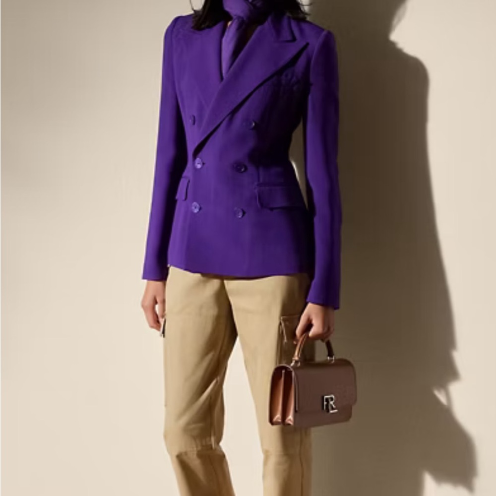 Ralph Lauren Purple Blazer